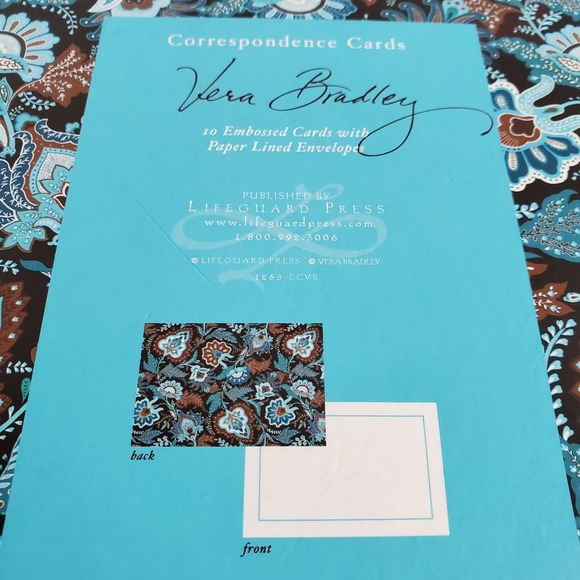 Vera Bradley Correspondence Cards and Envelopes - Picture 6 of 6
